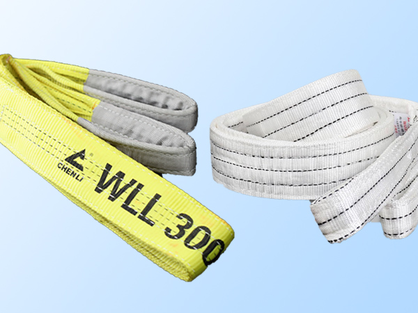 白色吊裝帶和彩色吊裝帶區別